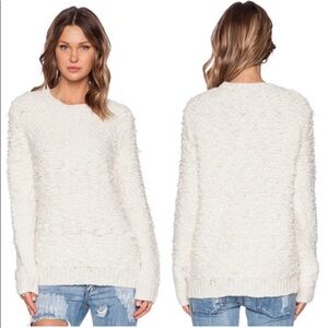 Jenni Kayne Alpaca Looped Boucle Sweater Sz. L